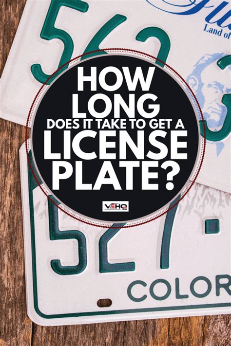 It takes about 30 days, on average, to get license plates from a dealer. . How long does it take to get license plates after buying a car in az